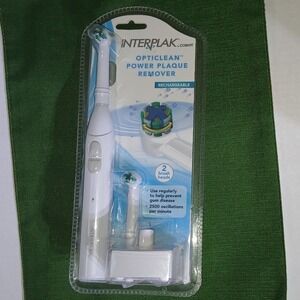 Interplak by Conair Opticlean Power Plaque Remover Electric Toothbrush New